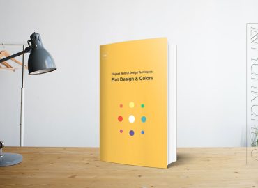 کتاب الکترونیکی Flat Design and Colors