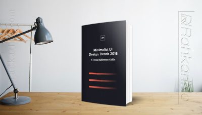 کتاب الکترونیکی Minimalist UI Design Trends 2016